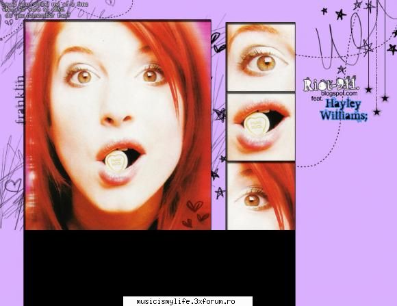 hayley williams - tom addict - Paramore